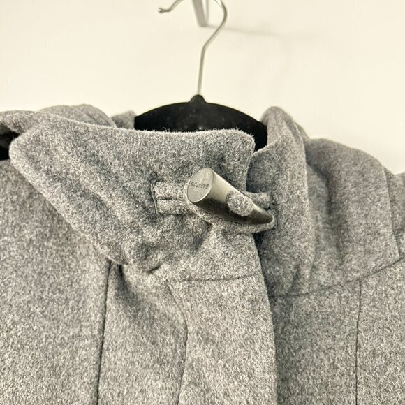 Aritzia Babaton Brady Wool Peacoat in Gray Size L - Picture 7 of 10